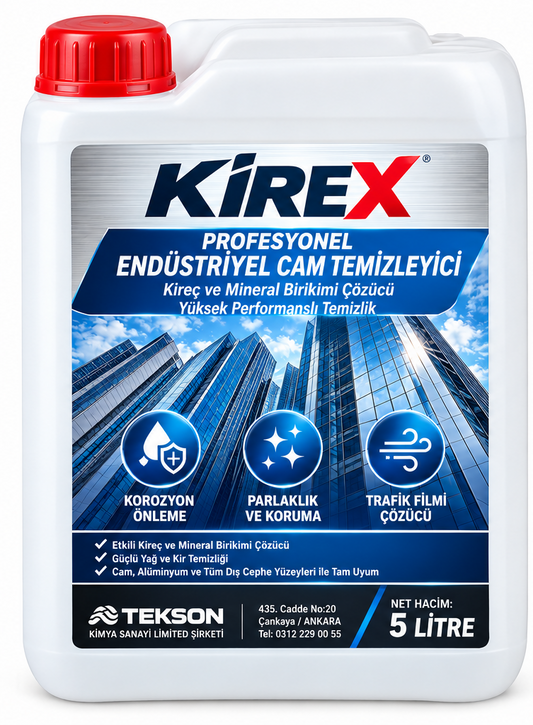 KİREX Profeyonel Cam Kireç Temizleyici